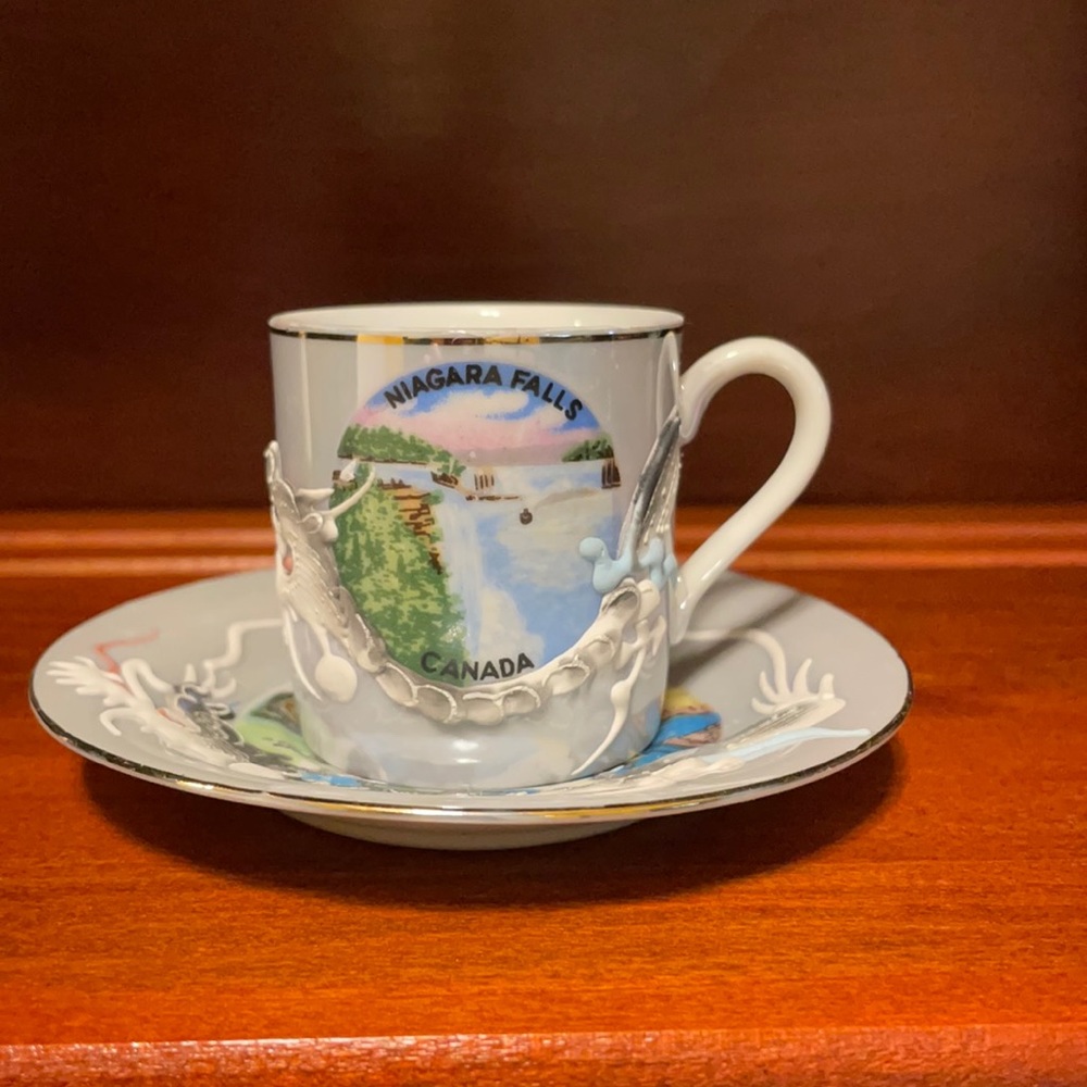 Niagara Falls, Canada Souvenir Cup & Saucer